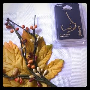 18 ct gold plated nose ring